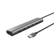 Hub TRUST HALYX, hub USB 3.2 Gen1 cu 7 porturi