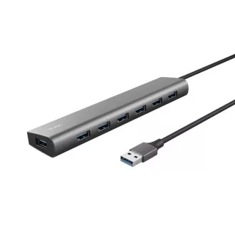 Hub TRUST HALYX, hub USB 3.2 Gen1 cu 7 porturi