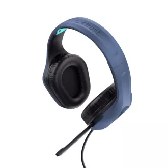 Căști pentru jocuri TRUST GXT 415B ZIROX albastru