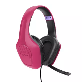 Căști de gaming TRUST GXT 415P ZIROX roz Căști de gaming TRUST GXT 415P ZIROX roz