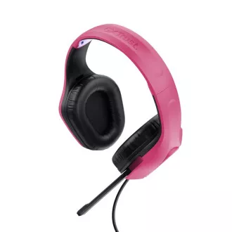 Căști de gaming TRUST GXT 415P ZIROX roz Căști de gaming TRUST GXT 415P ZIROX roz