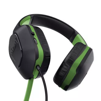 Căști pentru jocuri TRUST GXT 415X ZIROX verde