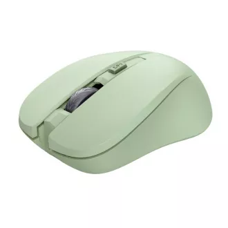Mouse TRUST mouse Mydo mouse wireless silențios, optic, USB, verde