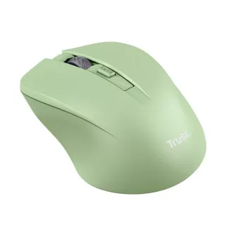 Mouse TRUST mouse Mydo mouse wireless silențios, optic, USB, verde
