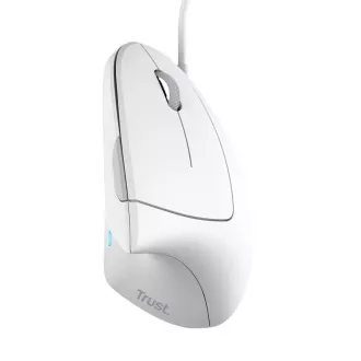 TRUST Verto Vertical Mouse mouse mouse ergonomic, USB, alb
