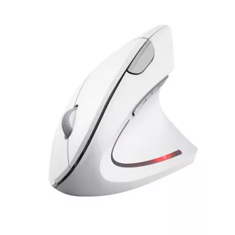 TRUST Verto Vertical Mouse Mouse ergonomic fără fir, USB, alb