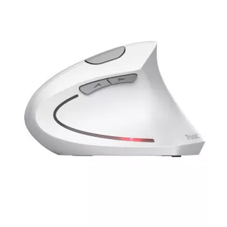 TRUST Verto Vertical Mouse Mouse ergonomic fără fir, USB, alb