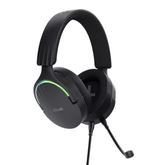 TRUST Căști pentru jocuri GXT 490 FAYZO, USB, negru