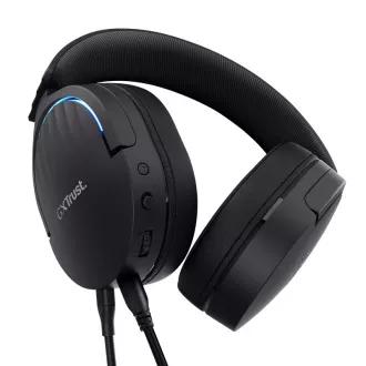 TRUST Căști pentru jocuri GXT 490 FAYZO, USB, negru