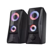 Difuzoare TRUST GXT 606 Set de difuzoare Javv RGB-Iluminate 2.0, negru