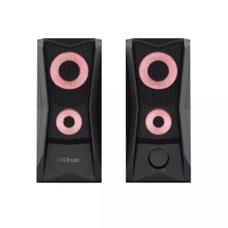Difuzoare TRUST GXT 606 Set de difuzoare Javv RGB-Iluminate 2.0, negru