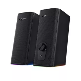 Boxe TRUST GXT 612 CETIC Set difuzoare 2.0 iluminate RGB, Bluetooth, negru
