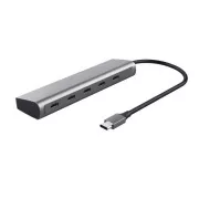 Hub USB 3.2 Gen1 cu 5 porturi TRUST Halyx Aluminium