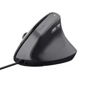 Mouse TRUST Bayo II Mouse vertical ergonomic, USB, negru