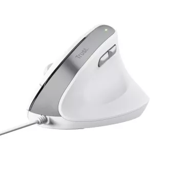 Mouse TRUST Bayo II Mouse vertical ergonomic, USB, alb