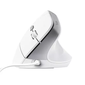 Mouse TRUST Bayo II Mouse vertical ergonomic, USB, alb