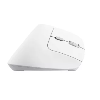 Mouse TRUST Bayo II Mouse vertical ergonomic, Wireless, alb