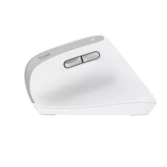 Mouse TRUST Bayo II Mouse vertical ergonomic, Wireless, alb