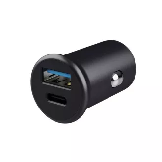 Încărcător auto TRUST MAXO 38W, 1x USB-C, 1x USB