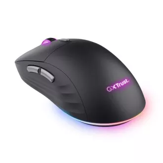 Mouse TRUST GXT926 Redex II Gaming Mouse, wireless, laser, RGB, negru
