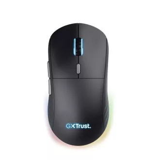 Mouse TRUST GXT926 Redex II Gaming Mouse, wireless, laser, RGB, negru