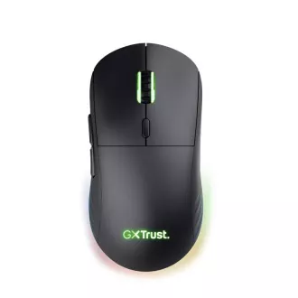 Mouse TRUST GXT927 Redex+ Gaming Mouse, wireless, optic, RGB, negru
