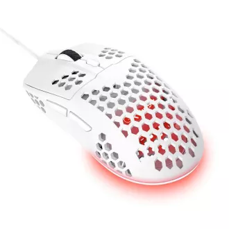 Mouse TRUST GXT 928 Helox ușor, alb