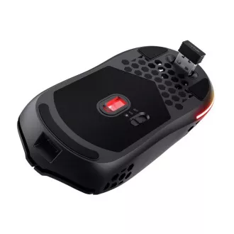 Mouse fără fir TRUST GXT 929 Helox Ușor, RGB, negru