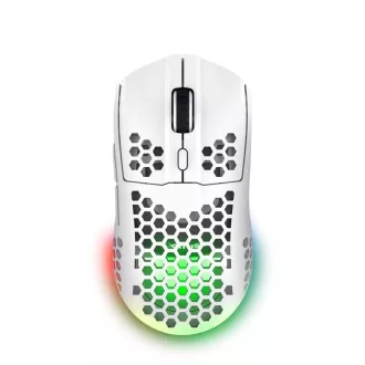 Mouse fără fir TRUST GXT 929W Helox Ușor, RGB, alb