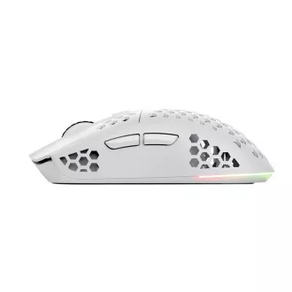Mouse fără fir TRUST GXT 929W Helox Ușor, RGB, alb