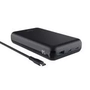 Acumulator extern TRUST pentru notebook 100W, 2xUSB-C, 1xUSB - 20000mAh