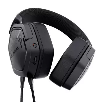 Căști TRUST Gaming GXT 492 Carus, negru