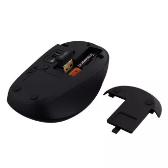 Mouse TRUST YVI+, Wireless, Eco, negru - bluetooth + wifi