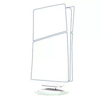 Suport TRUST pentru PS5 GXT 229, LED, USB-C, alb Suport TRUST pentru PS5 GXT 229, LED, USB-C, alb