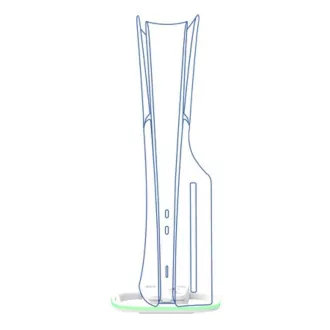 Suport TRUST pentru PS5 GXT 229, LED, USB-C, alb Suport TRUST pentru PS5 GXT 229, LED, USB-C, alb