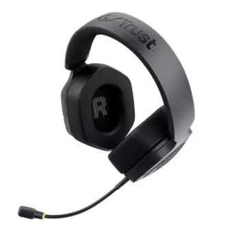 Căști de gaming TRUST GXT 493 Carus, Bluetooth, 2.4GHz, negre