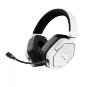 Căști de gaming TRUST GXT 493W Carus, Bluetooth, 2.4GHz, albe
