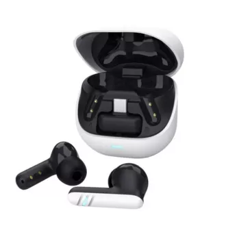 Căști TRUST GXT 409 Oxxie, intraauriculare, Bluetooth, RF 2.4GHz, receptor USB-C, albe Căști TRUST GXT 409 Oxxie, intraauriculare, Bluetooth, RF 2.4GHz, receptor USB-C, albe