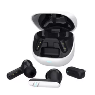 Căști TRUST GXT 409 Oxxie, intraauriculare, Bluetooth, RF 2.4GHz, receptor USB-C, albe Căști TRUST GXT 409 Oxxie, intraauriculare, Bluetooth, RF 2.4GHz, receptor USB-C, albe