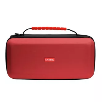 Husă TRUST pentru Nintendo Switch GXT1252RB XL HARDCASE SWITCH 2, roșu-albastru
