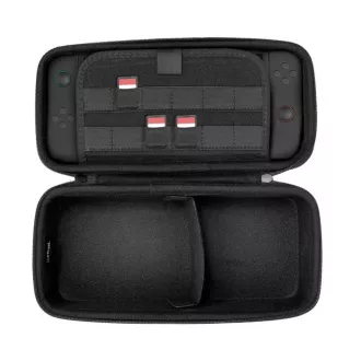 Husă TRUST pentru Nintendo Switch GXT1252RB XL HARDCASE SWITCH 2, roșu-albastru