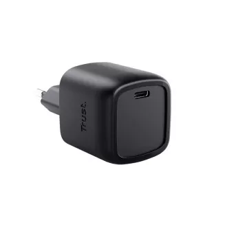 Încărcător TRUST GaN MAXO 30W, USB-C, negru