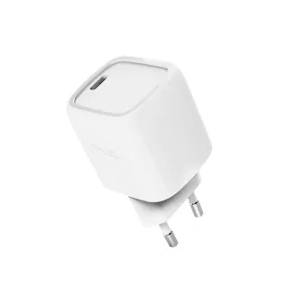 Încărcător TRUST GaN MAXO 30W, USB-C, alb
