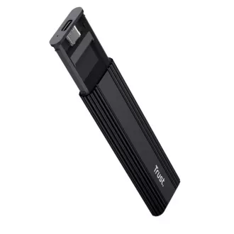 Cutie externă TRUST pentru SSD M.2, USB-C 3.2 Gen2, M.2 2280, neagră