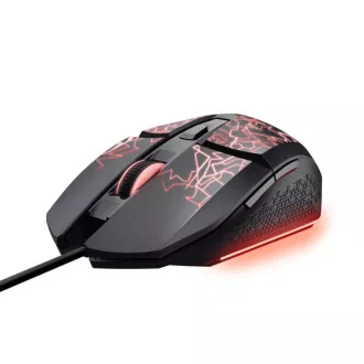 Mouse TRUST GXT 113 Felox, USB cu fir, RGB, negru
