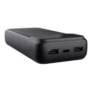 Acumulator extern TRUST Avala, 20000 mAh, 1xUSB-C + 2xUSB, negru