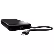 Acumulator extern TRUST Fiera, 20000 mAh, cu cablu, 2x USB-C, negru