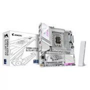 Placă de bază GIGABYTE LGA1851 Z890M și ELITE WF7 ICE, Intel Z890, 4xDDR5, 1xDP, 1xHDMI, 1xUSB4, WiFi, mATX