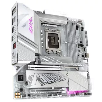 Placă de bază GIGABYTE LGA1851 Z890M și ELITE WF7 ICE, Intel Z890, 4xDDR5, 1xDP, 1xHDMI, 1xUSB4, WiFi, mATX Placă de bază GIGABYTE LGA1851 Z890M și ELITE WF7 ICE, Intel Z890, 4xDDR5, 1xDP, 1xHDMI, 1xUSB4, WiFi, mATX