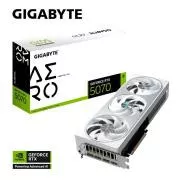 Placă video GIGABYTE VGA NVIDIA GeForce RTX 5070 AERO OC 12G, 12G GDDR7, 3xDP, 1xHDMI